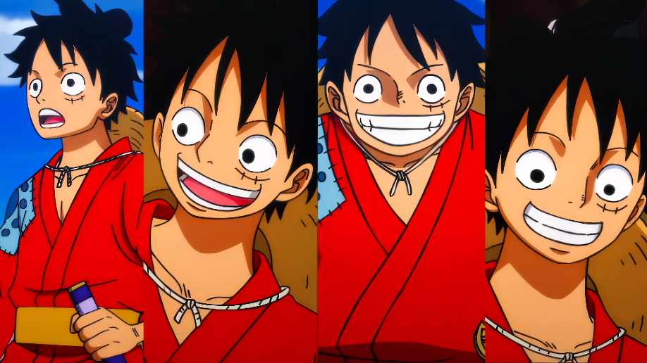 Monkey D. Luffy Smile and Cute Twixtor