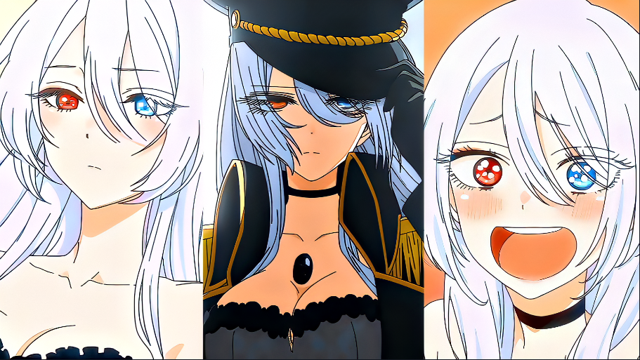 Marine Kitagawa with Withe Hair Twixtor