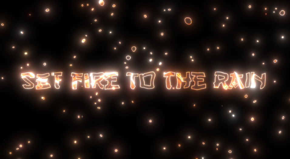 Intro Song: Set Fire To The Rain