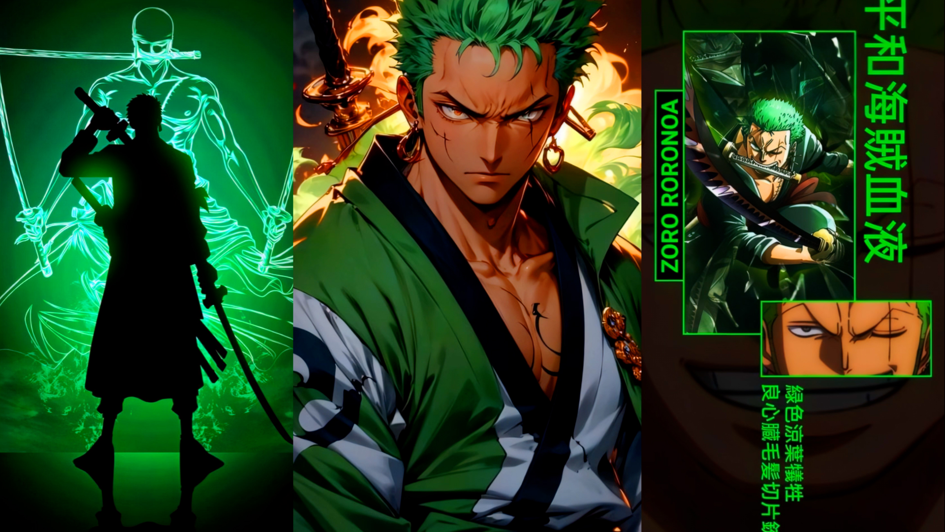 Zoro wallpaper intro