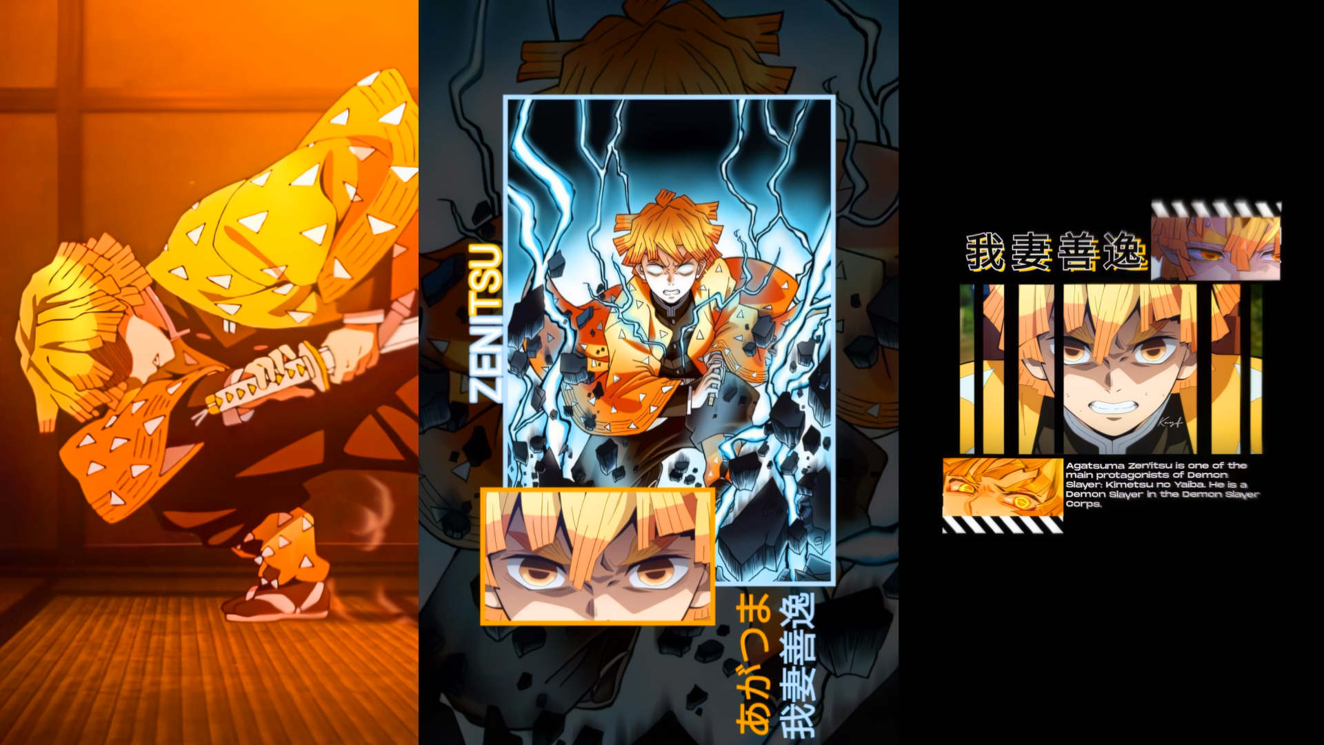 Zenitsu Wallpaper Intro