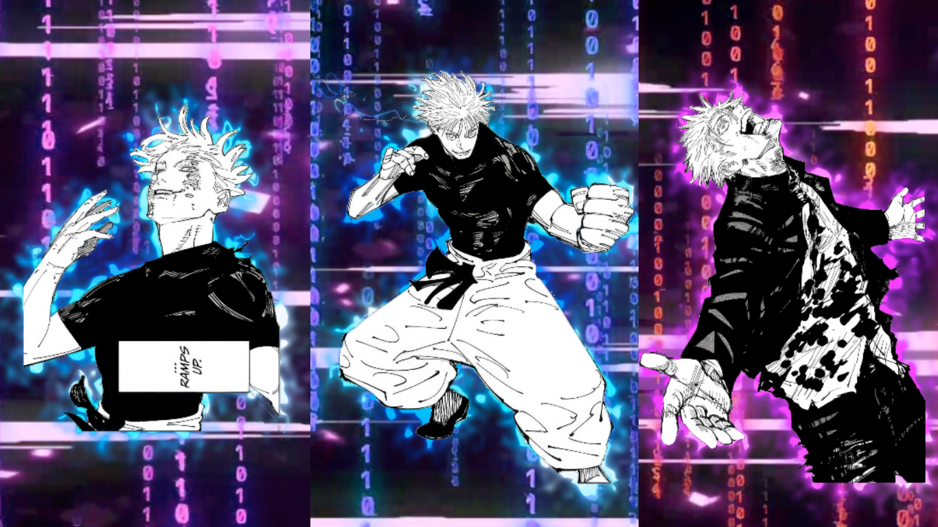 Satoru Gojo Manga + Glow