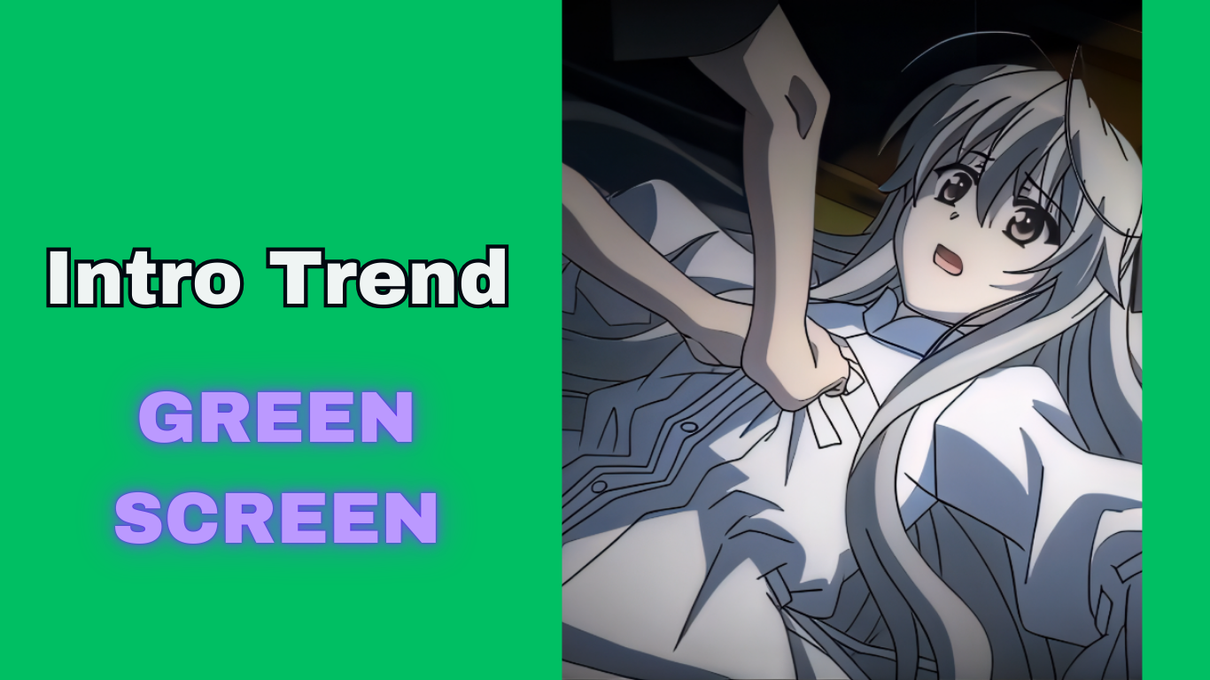 Intro Trend Green Screen